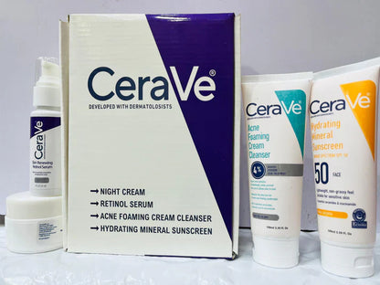 CERAVE 4 IN 1 KIT BEST SKIN CARE BUNDLE