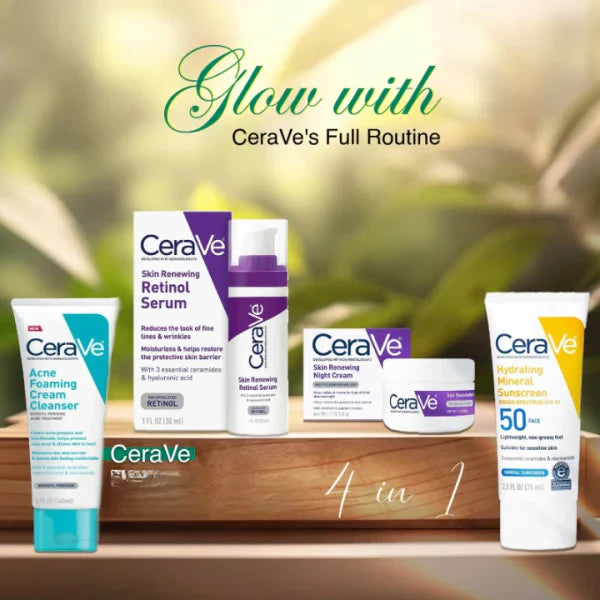 CERAVE 4 IN 1 KIT BEST SKIN CARE BUNDLE